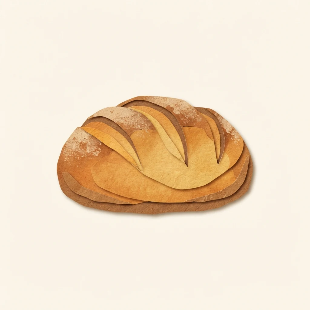 Bildkarte: das Brot, Brout